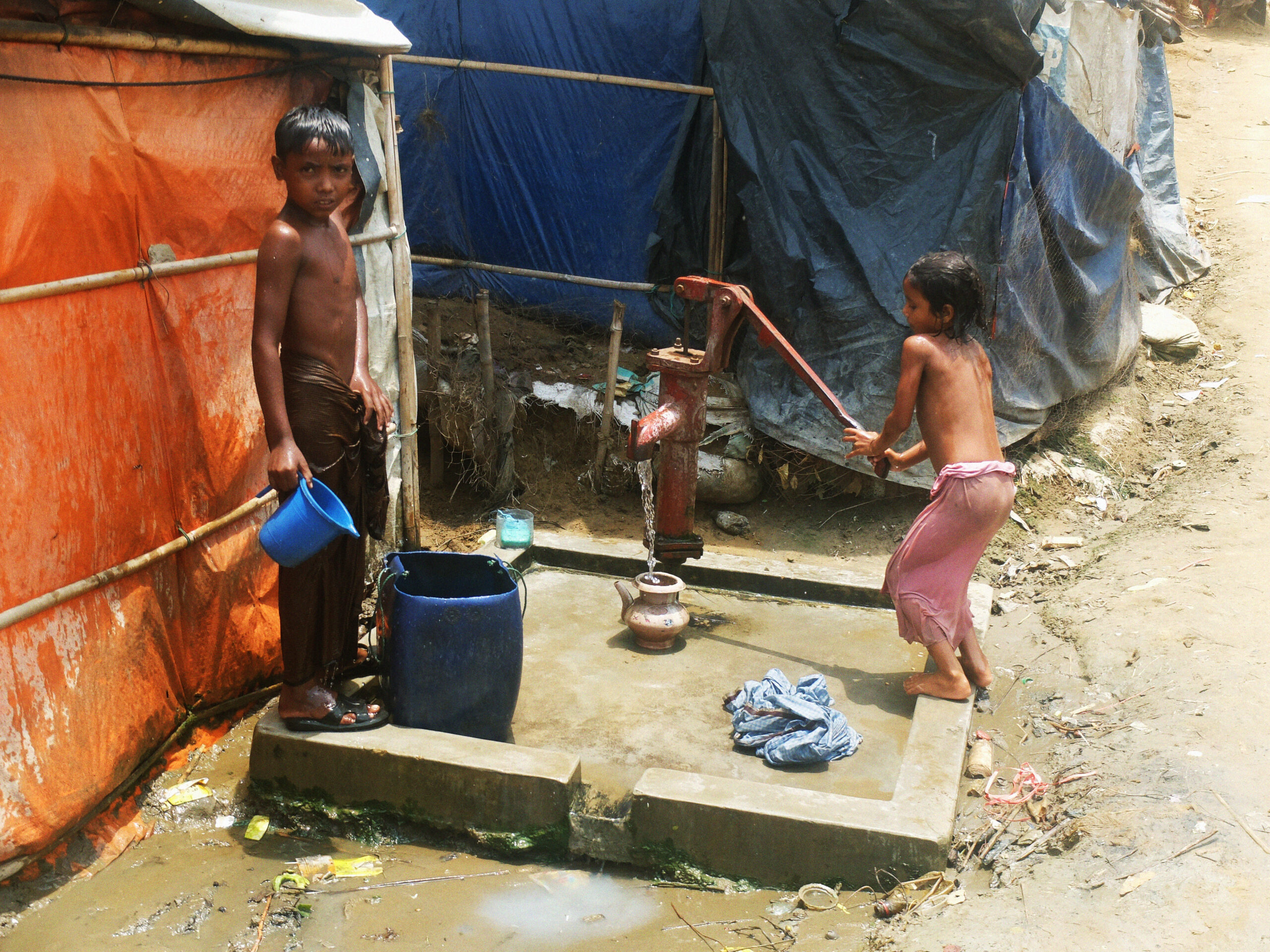 Bangladesh - Camp de réfugié - Photos by Xavier Desrousseaux